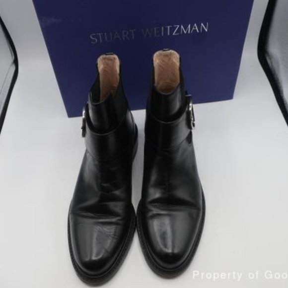 Stuart Weitzman Shoes - STUART WEITZMAN - BLACK BOOTS - SIZE 7 1/2